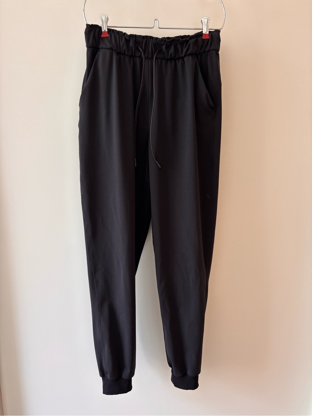 lululemon Black Track Jogger Pants size 6